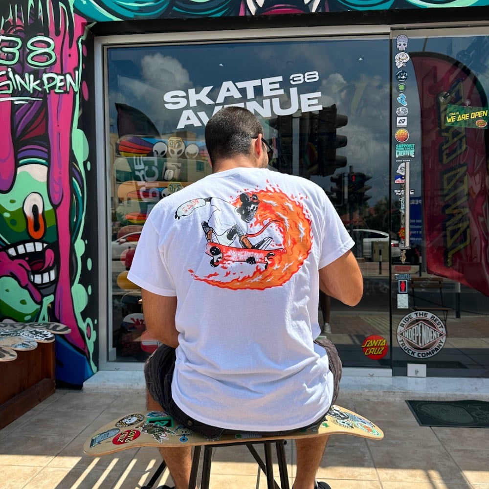 Skate Avenue X Morfigs "Will Burns" T-Shirt
